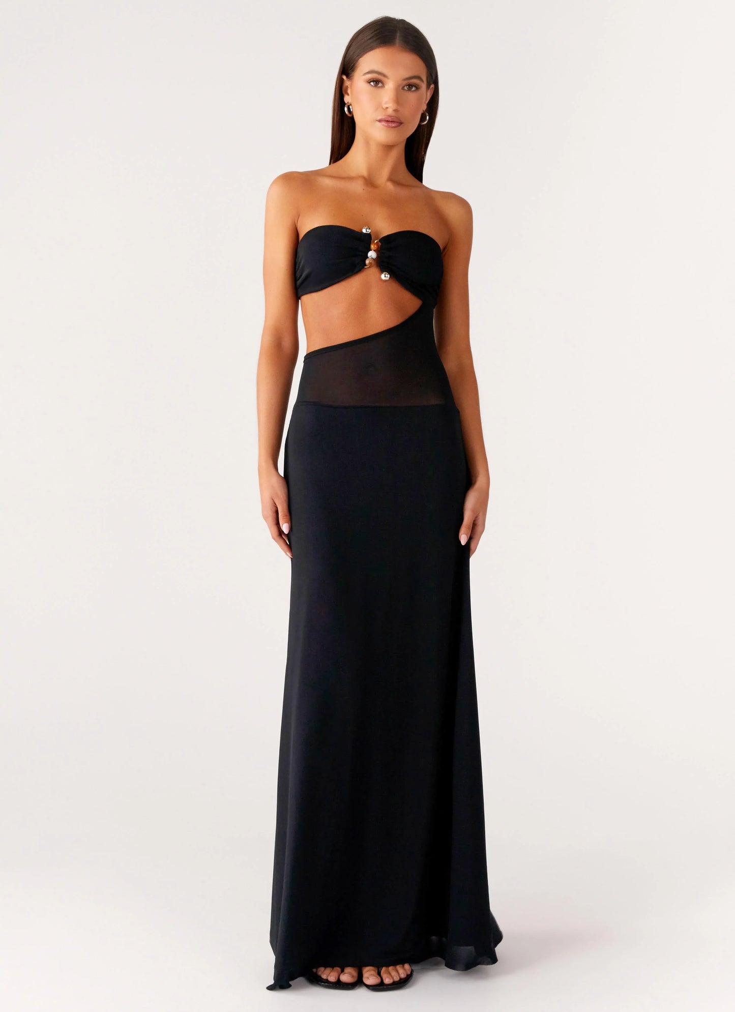 No Apologies Maxi Dress Black