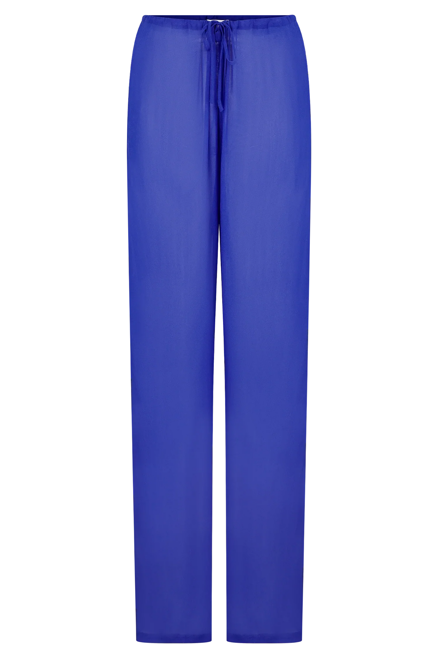 Tonya Sheer Straight Leg Pant Cobalt Blue