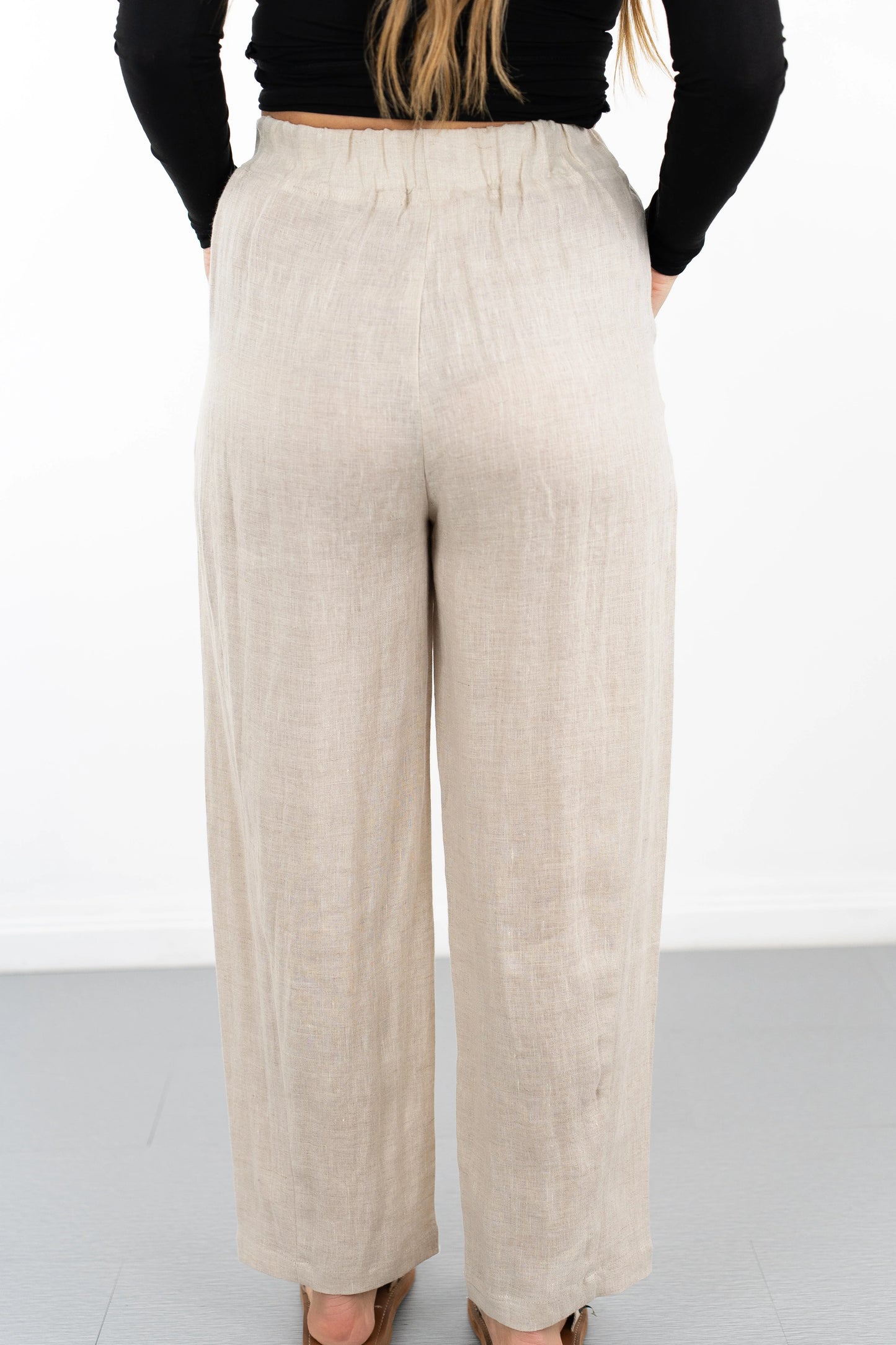Ronnie Relaxed Linen Pants
