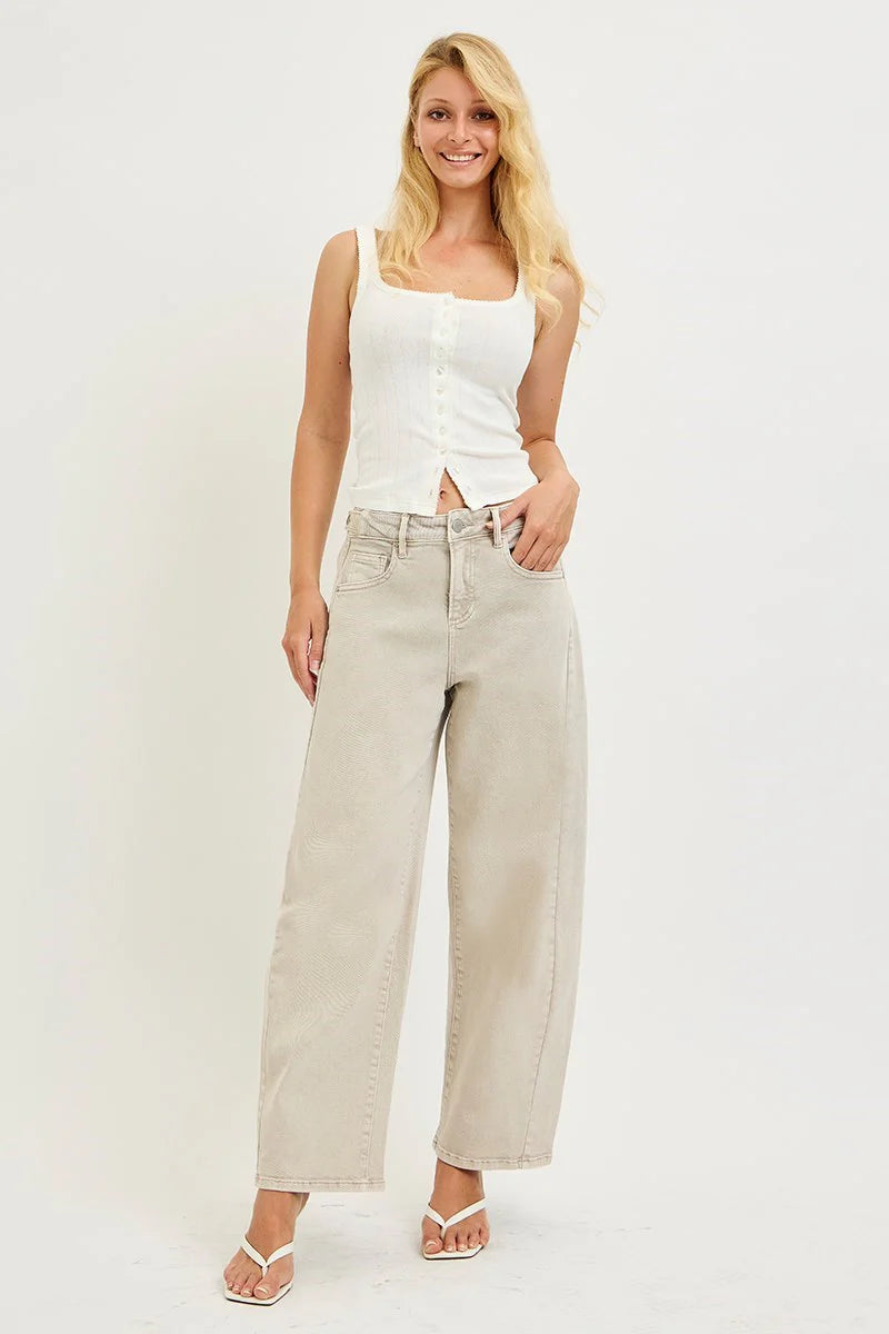 Camille Crop Barrel Jean