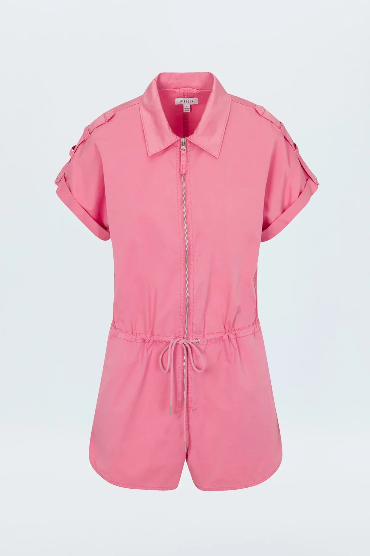 PISTOLA The Meg Romper in Flamingo