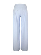 Reva Sky Blue Pinstripe Single Pleat Pants