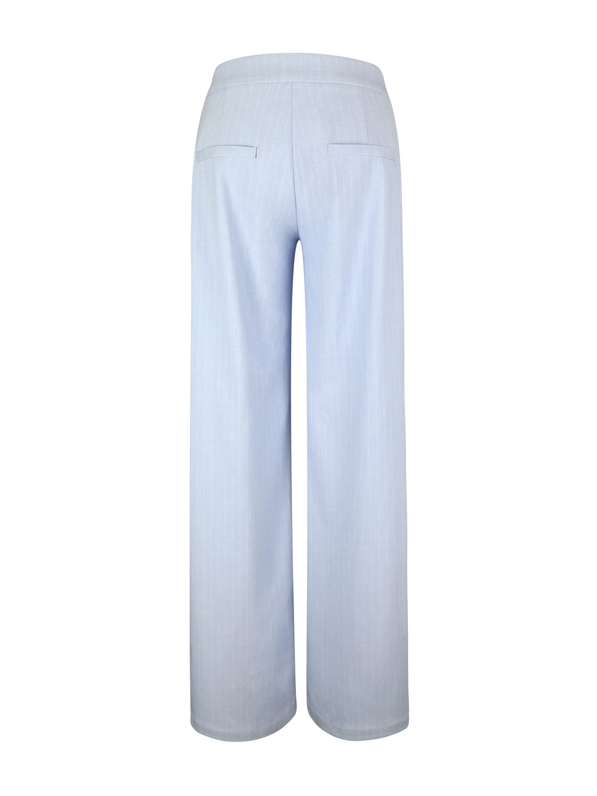 Reva Sky Blue Pinstripe Single Pleat Pants