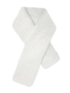 Jazmin White Multi wear Faux Fur Scarf