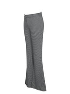 Ulli Micro Houndstooth Flared Pants