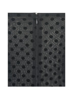 Faith Black and White Polka Dot Sweetheart Maxi Dress