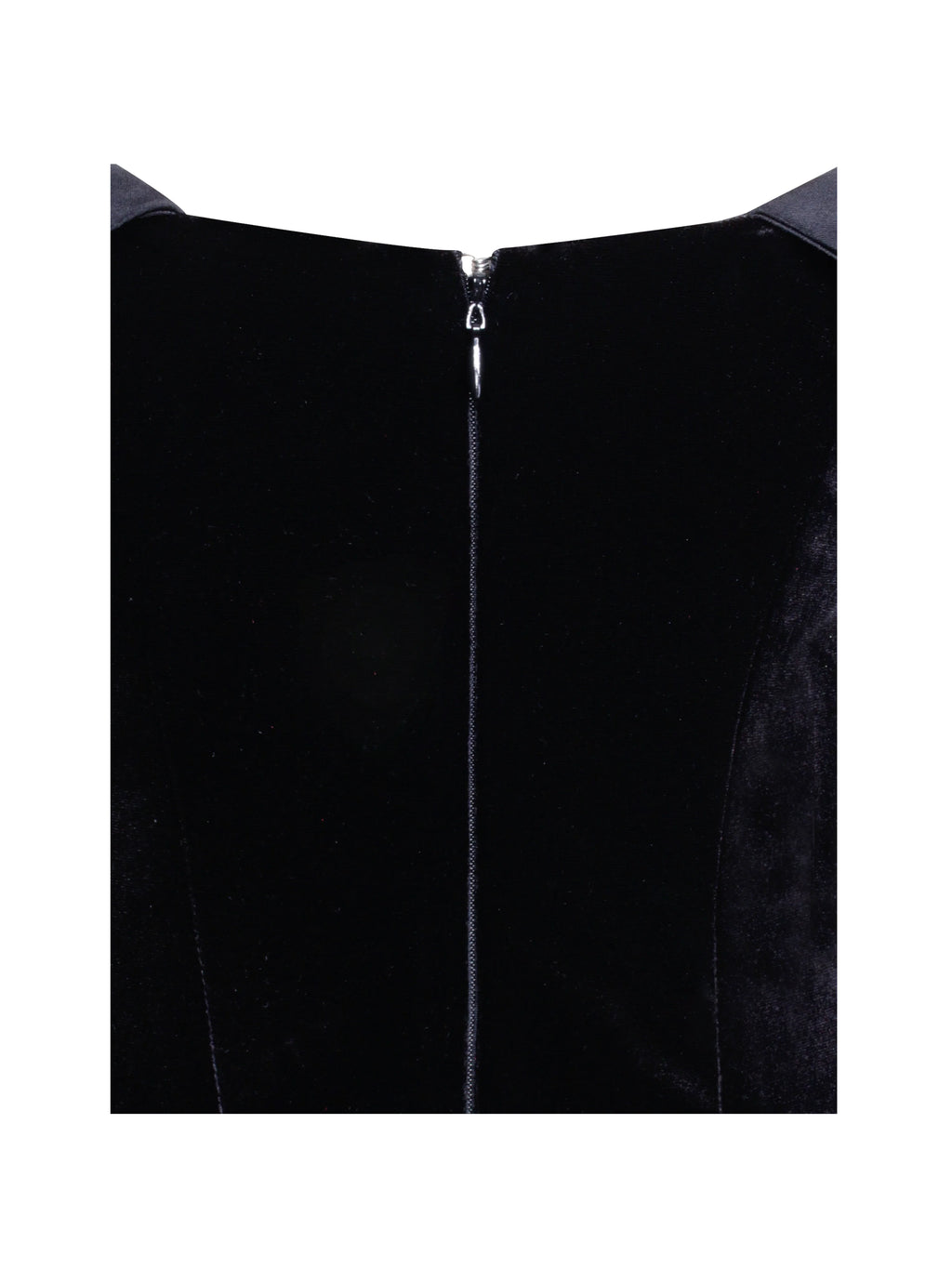 Echo Black Velvet Off shoulder Pleated Mini Dress