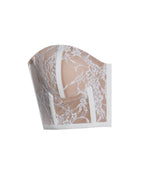 New Romantics White Lace Corset Top Archive Sale