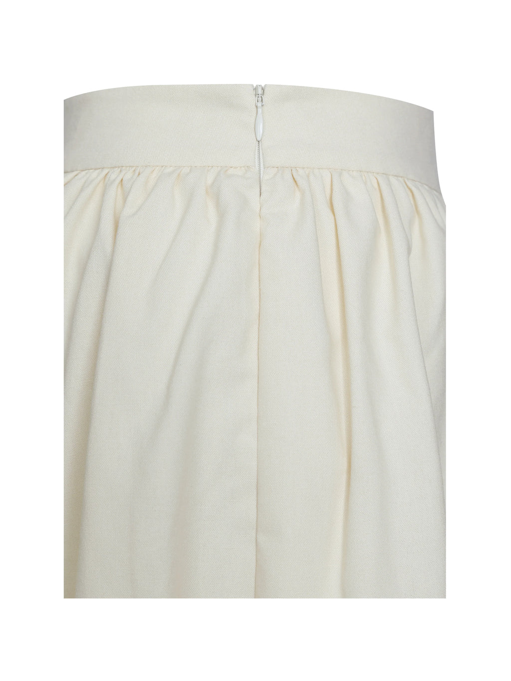 Quinzelle Butter Yellow Linen Bubble Shorts