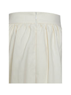 Quinzelle Butter Yellow Linen Bubble Shorts