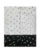 Tamryn Black White Polka Dot Sweetheart Maxi Dress
