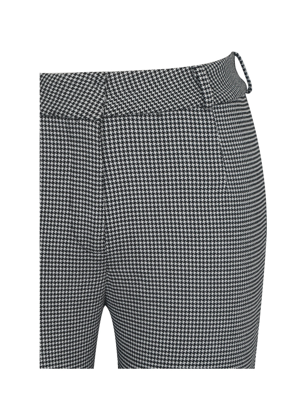 Ulli Micro Houndstooth Flared Pants