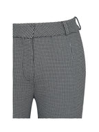 Ulli Micro Houndstooth Flared Pants