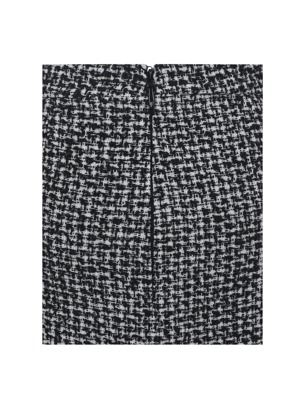 Sandra Black White Tweed Mini Skirt