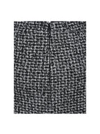 Sandra Black White Tweed Mini Skirt