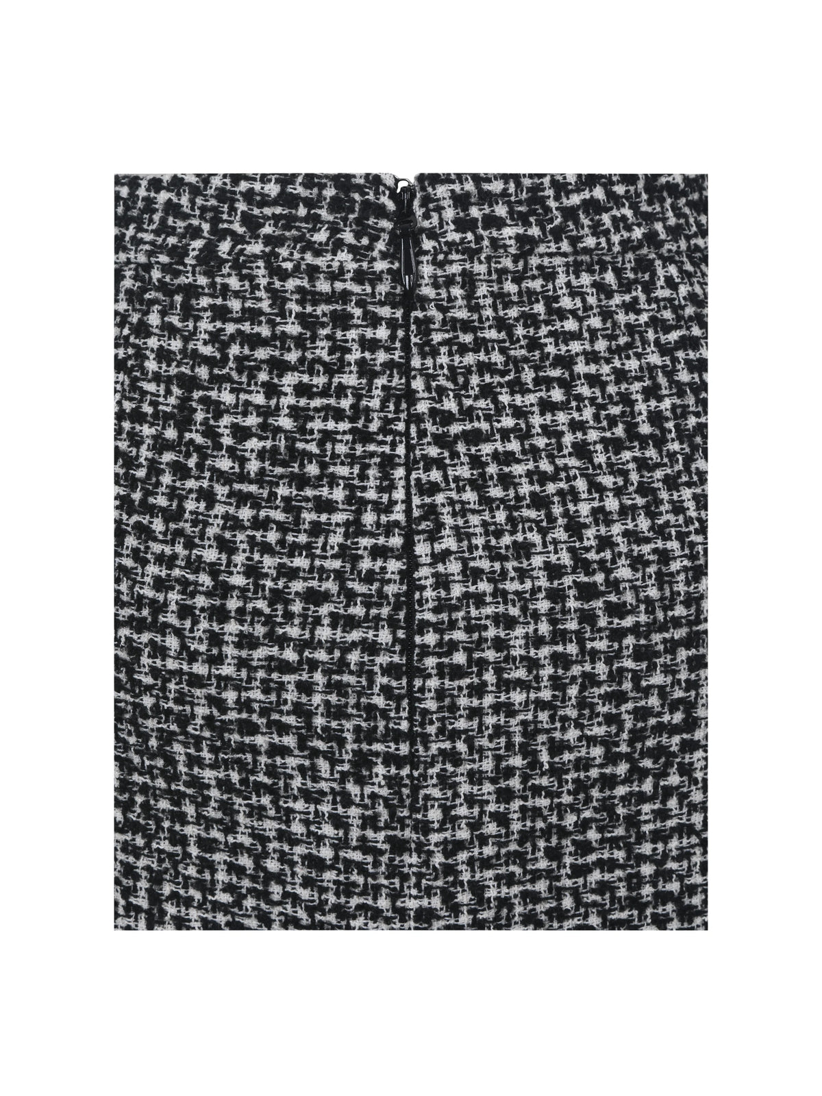 Sandra Black White Tweed Mini Skirt