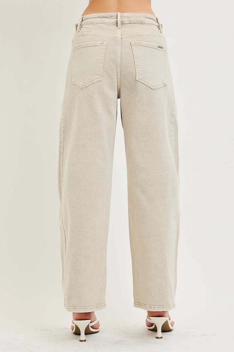 Camille Crop Barrel Jean