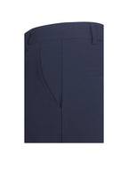 Yanin Navy Low Rise Straight Leg Pants