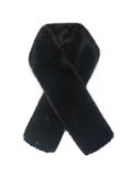 Jazmin Black Multi wear Faux Fur Scarf