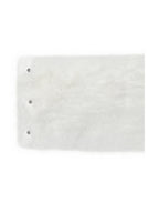 Jazmin White Multi wear Faux Fur Scarf