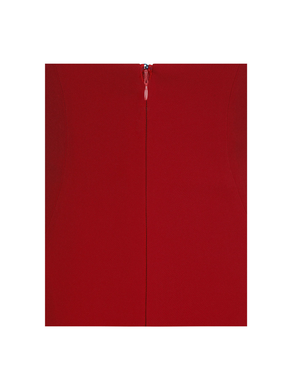 Verona Crimson Scoop Neck Flared Maxi Dress