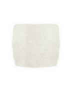 Narla Ivory Low Waisted Fur Mini Skirt