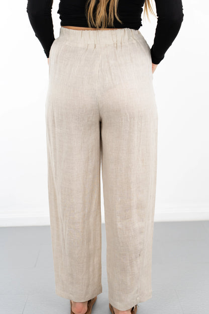 Ronnie Relaxed Linen Pants