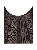 Tyanna Mocha Burnout Velvet Mesh Backless Mermaid Maxi Dress