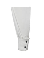 Nanette White Lyocell Poplin Shirt Mini Dress