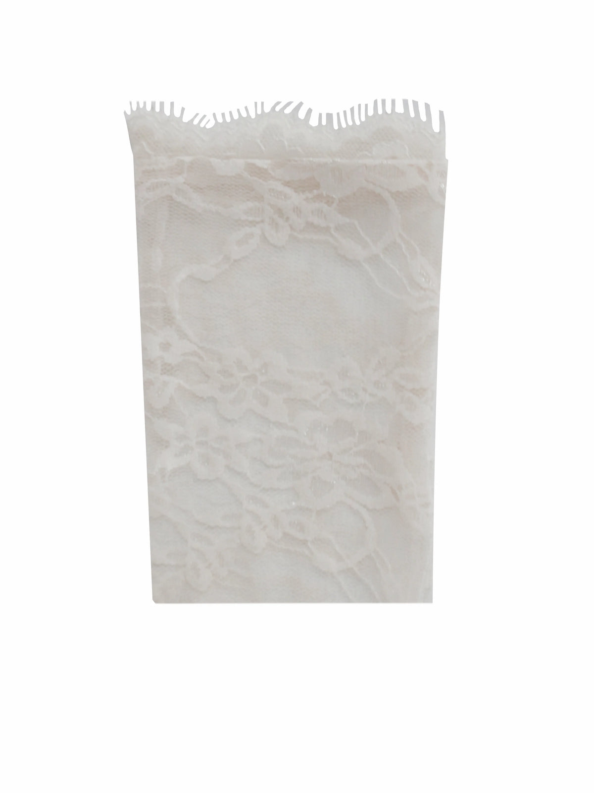 Rae White Lace Opera length Gloves
