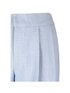 Reva Sky Blue Pinstripe Single Pleat Pants