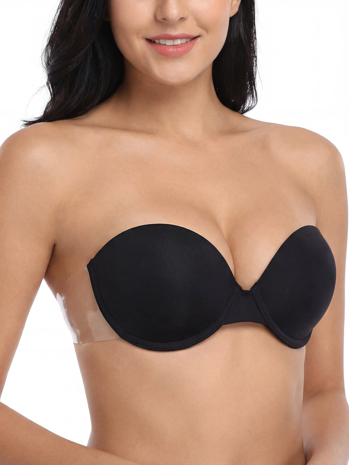 Miss Circle Backless Strapless Self Adhesive Push Up Bra