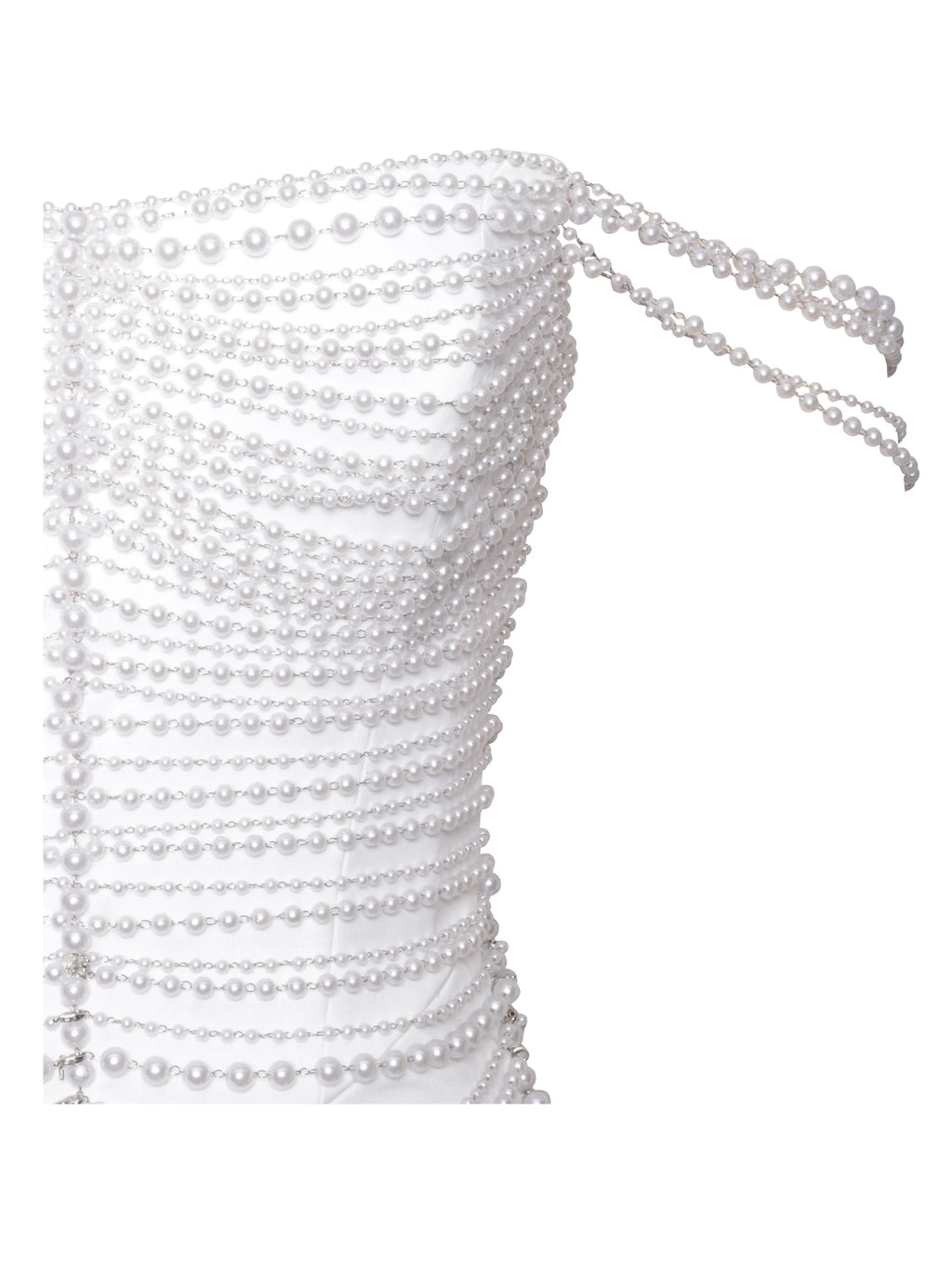 The Birth of Venus Pearl Handmade Crochet Gown