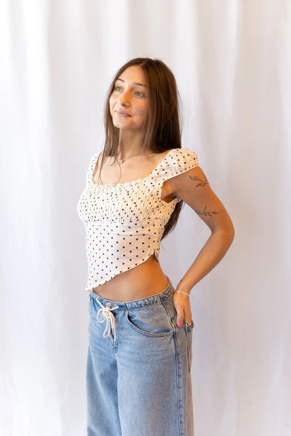 Faith Asymmetrical Hem Top