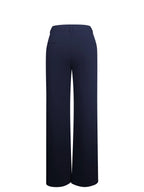 Yanin Navy Low Rise Straight Leg Pants