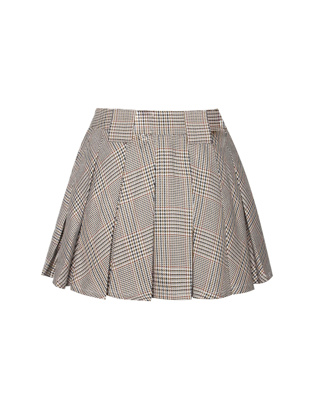 Oaklyn Plaid Pleated Mini Skort