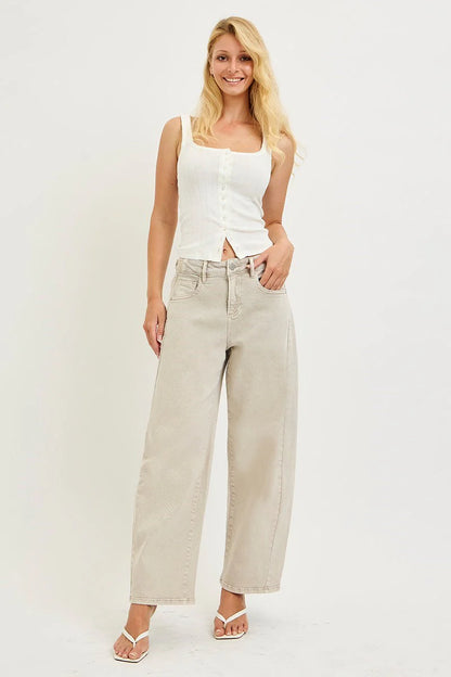 Camille Crop Barrel Jean