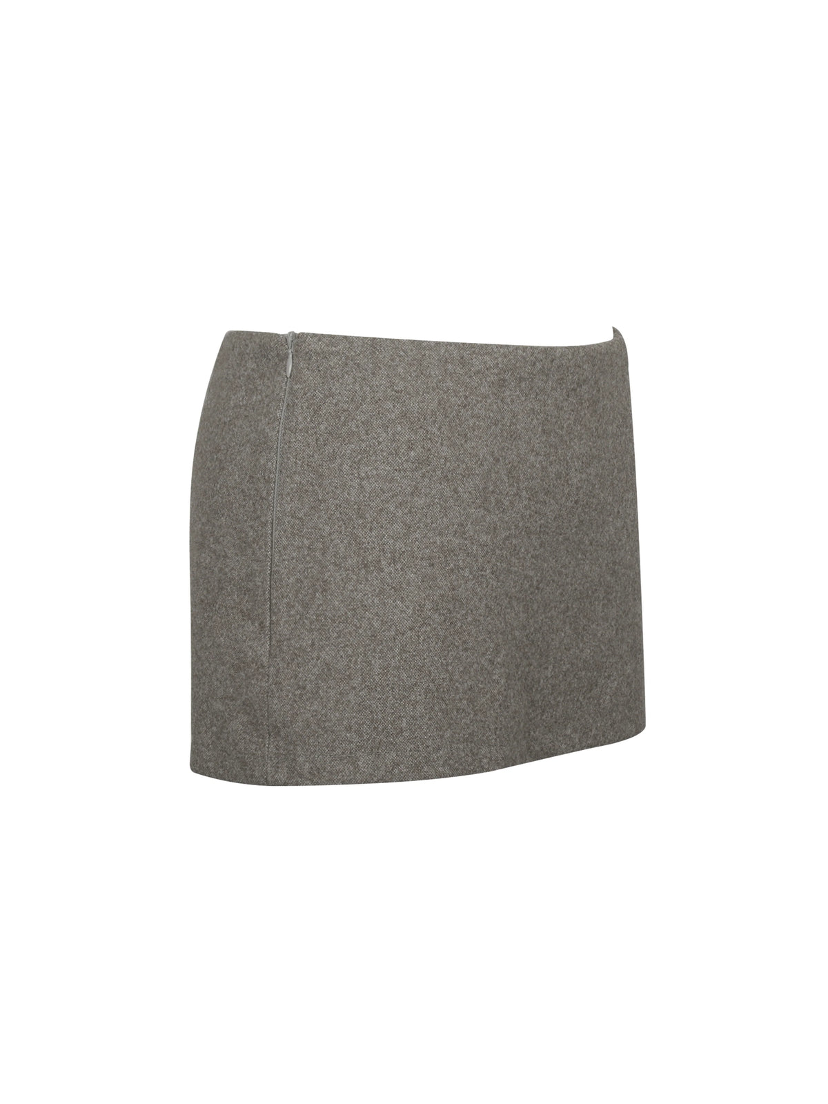 Osira Taupe Low Waisted Micro Skort