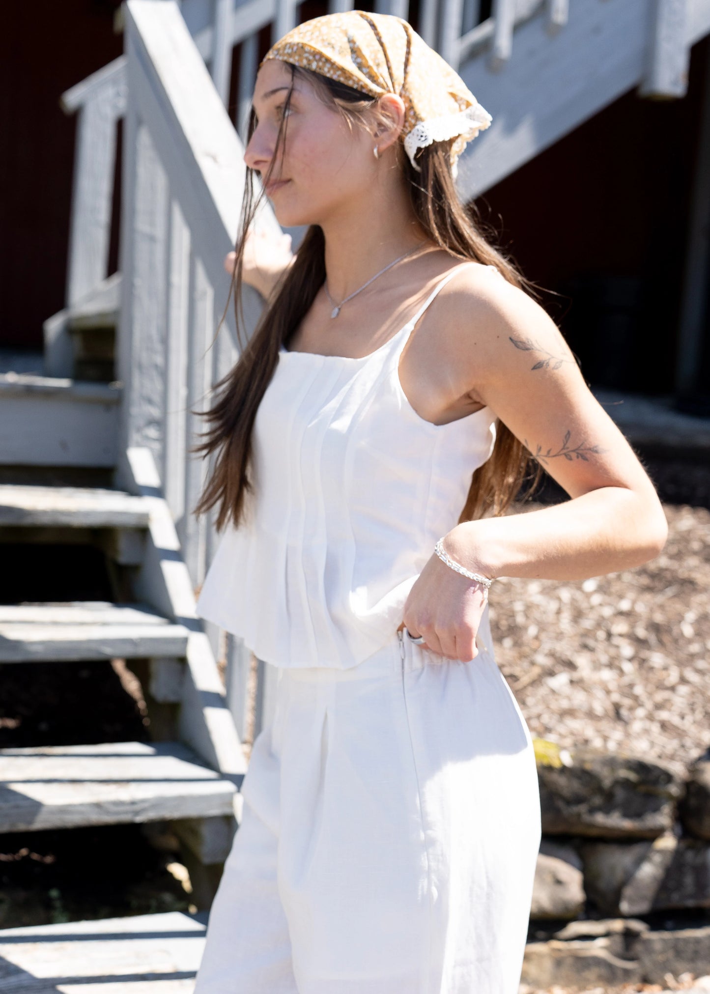 Jocelyn Linen Top