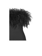 Kylan Black Feather Jumpsuit Archive Sale
