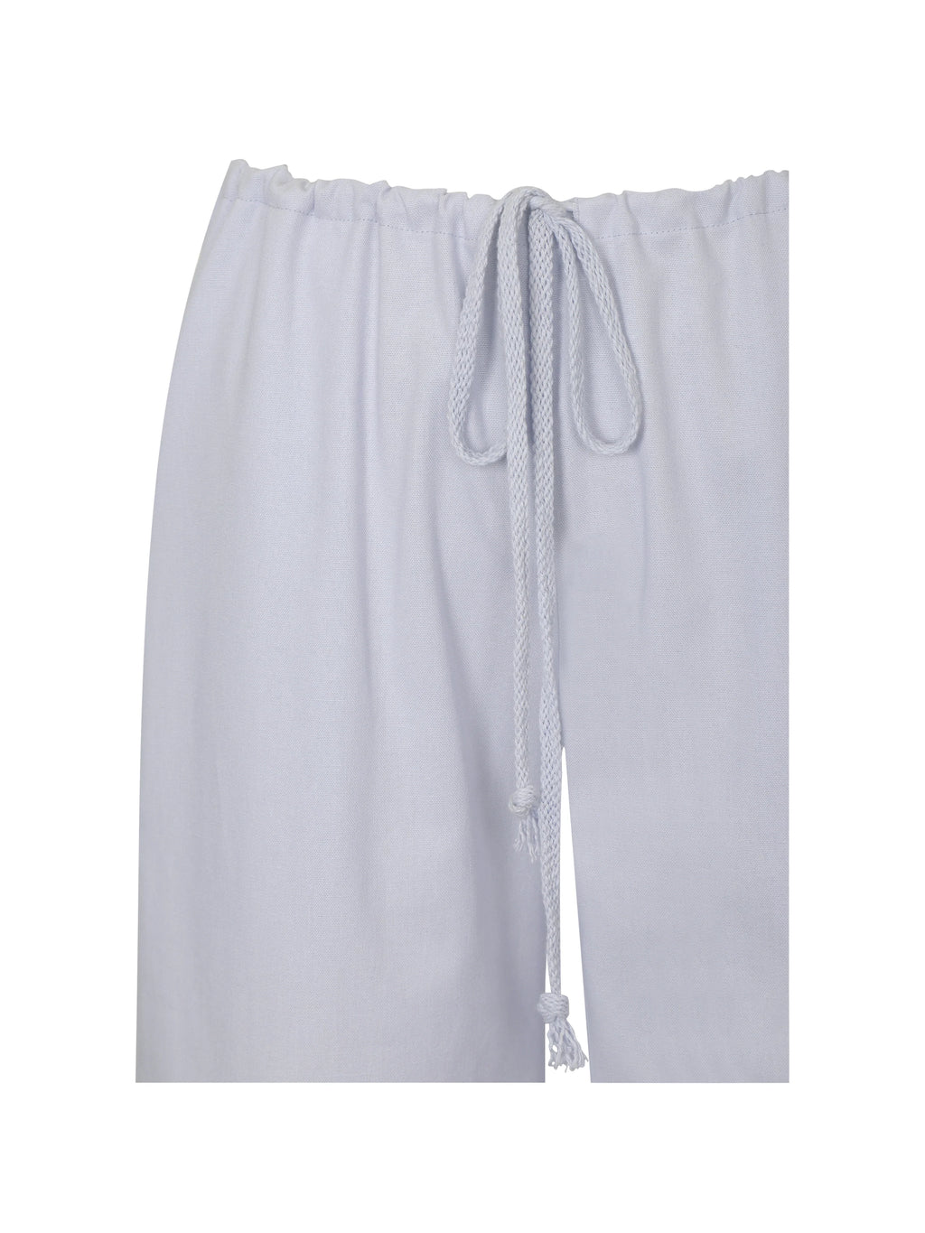 Laureen Lavender Linen Straight Pants