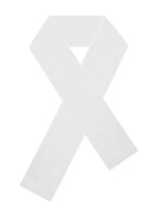 Jaycee White Chiffon Scarf