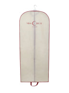 Miss Circle Beige and Red Garment Bag For Dress and Gown