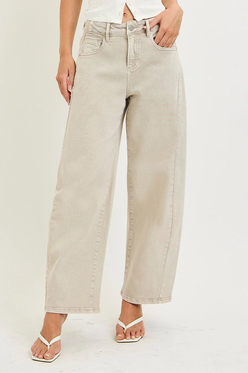 Camille Crop Barrel Jean