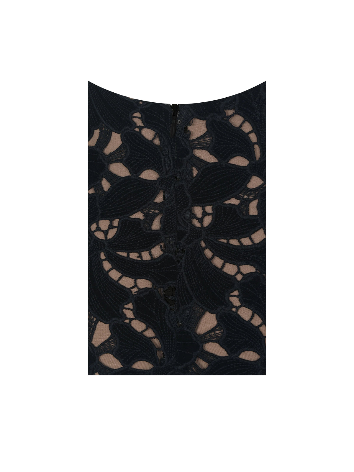 Breanna Black Velvet Lace Crossover Halter Swimsuit