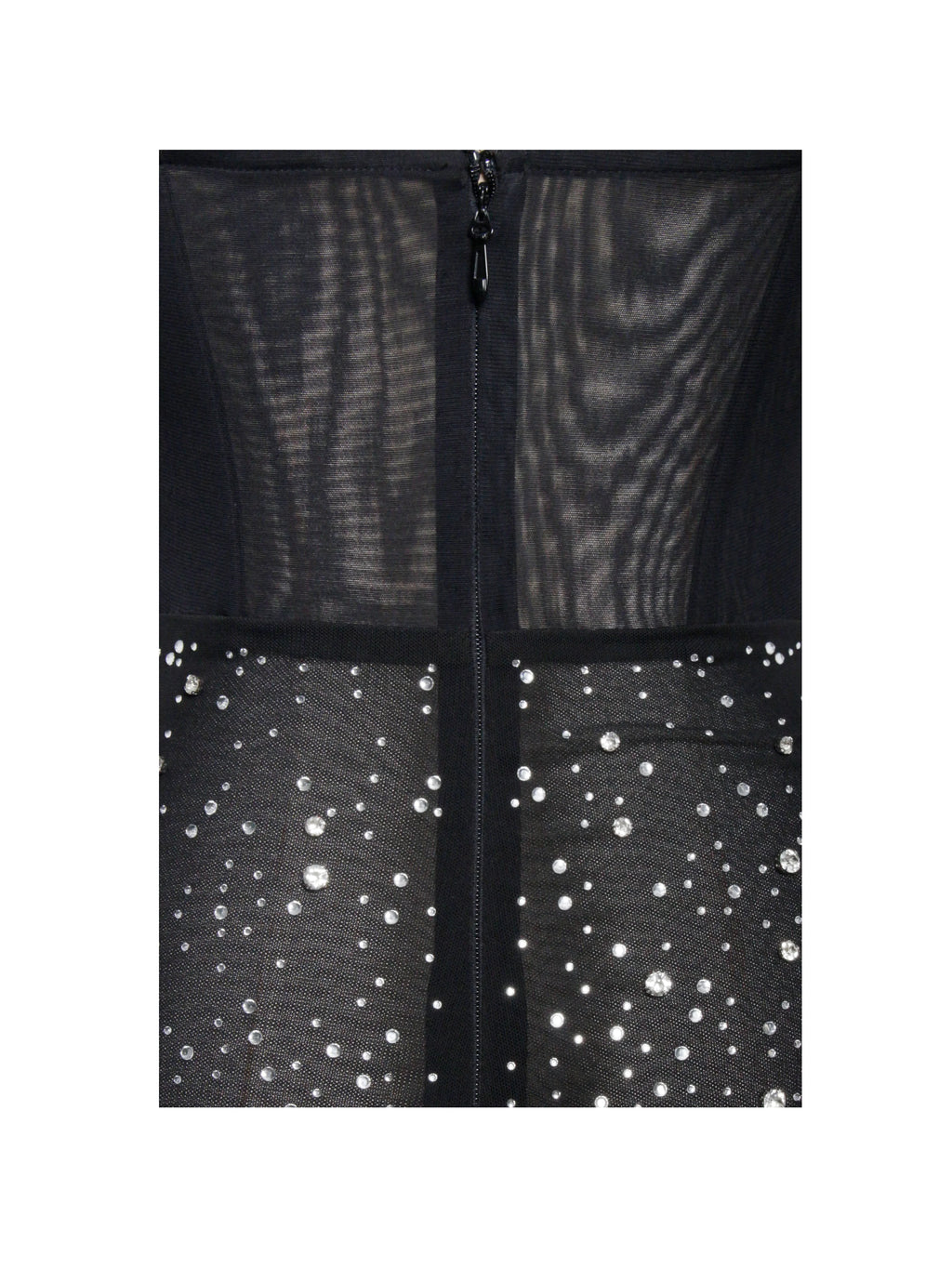Jimena Crystal Embellished Back Slit Maxi Dress Archive Sale