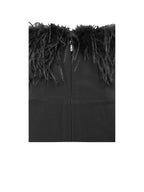 Kylan Black Feather Jumpsuit Archive Sale