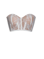 New Romantics White Lace Corset Top Archive Sale