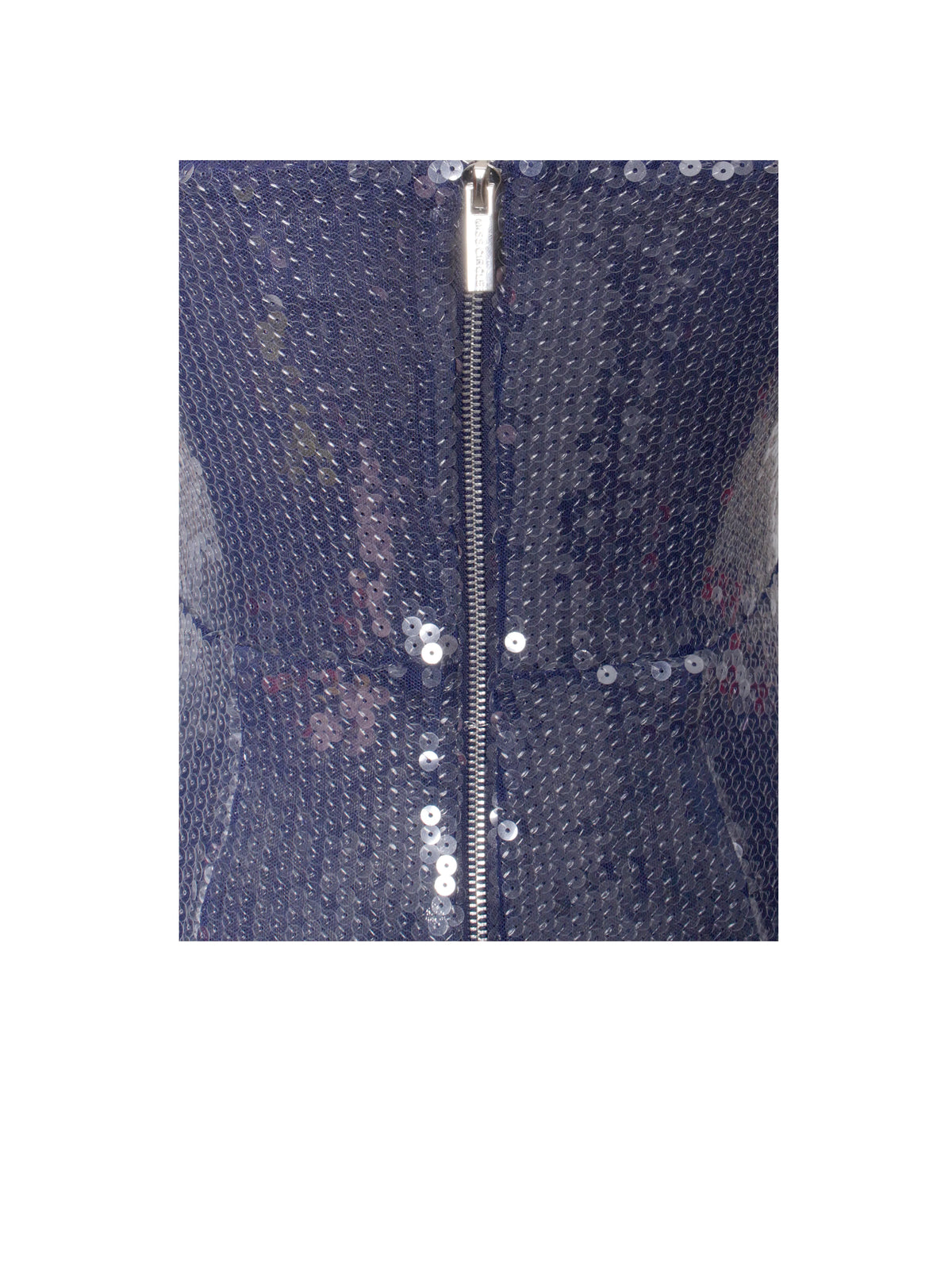 Ramona Navy Sequin Strapless High Slit Maxi Dress Archive Sale