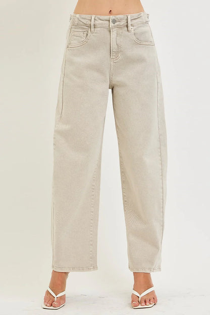 Camille Crop Barrel Jean